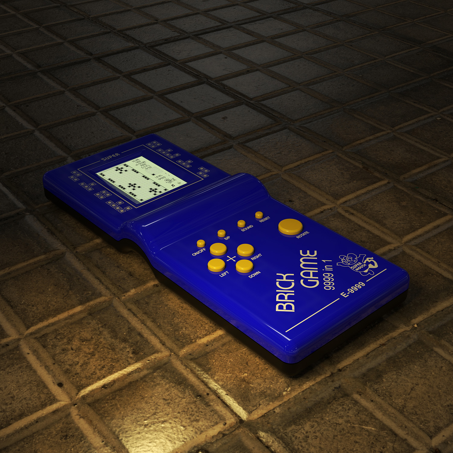 3D Render Brickgame