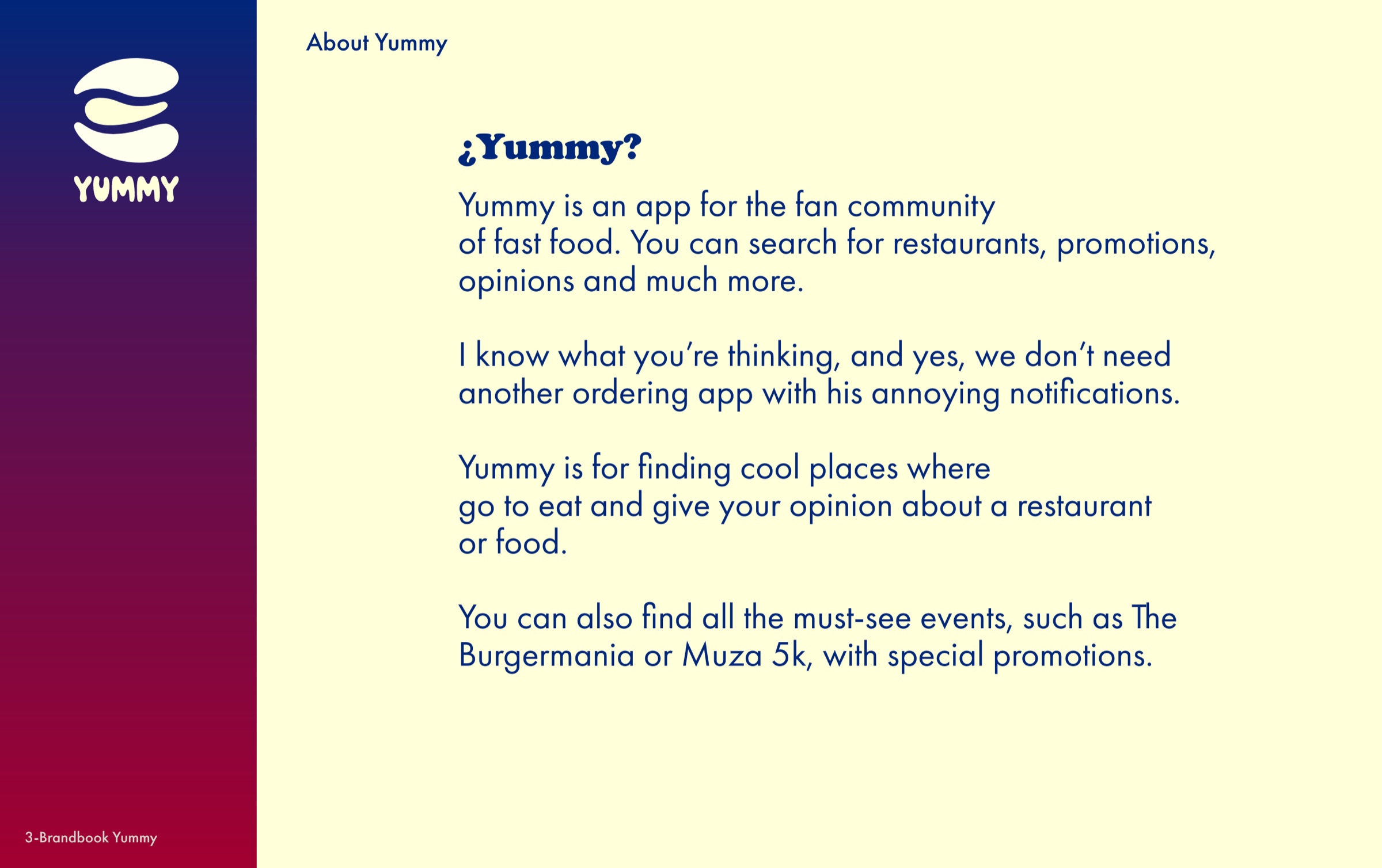 About Yummy
